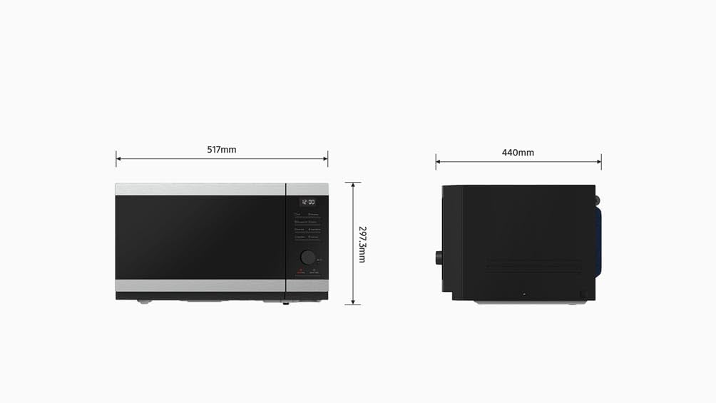 Samsung MS23K3513AK Solo Microwave, 23 Litre, Black