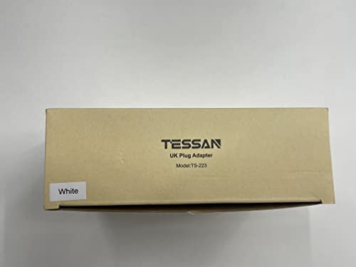 Plug Adapter, TESSAN Plug Extension Socket with 3 USB, 3 Way UK Multi Outlets Extender, Wall Charger for School Home, Kitchen, Office, School Supplies