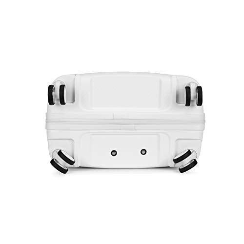 Kono Lightweight Suitcase Hand Luggage Polypropylene Hard Shell Travel Trolley