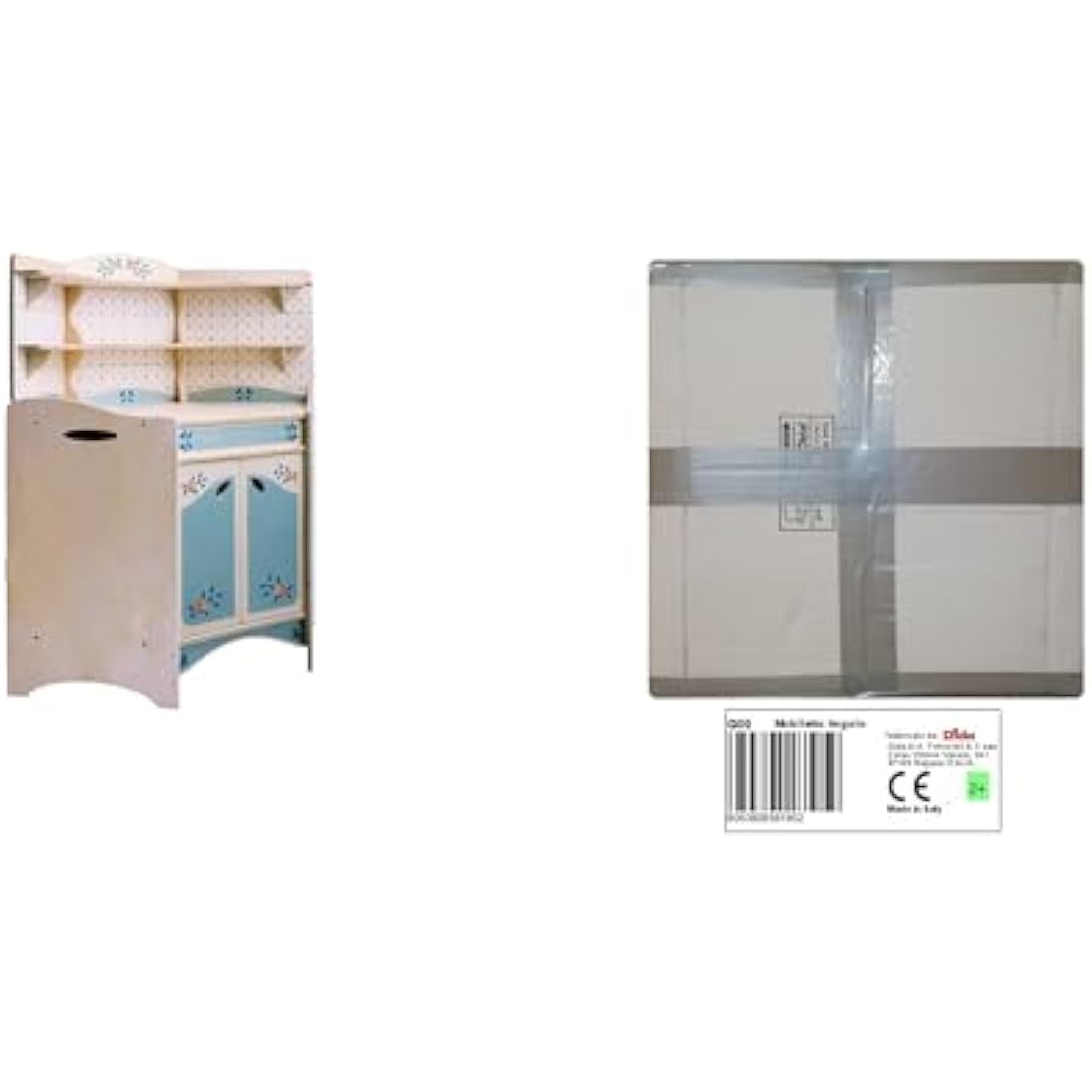 Dida - Cabinet Corner modular wooden toy for kids