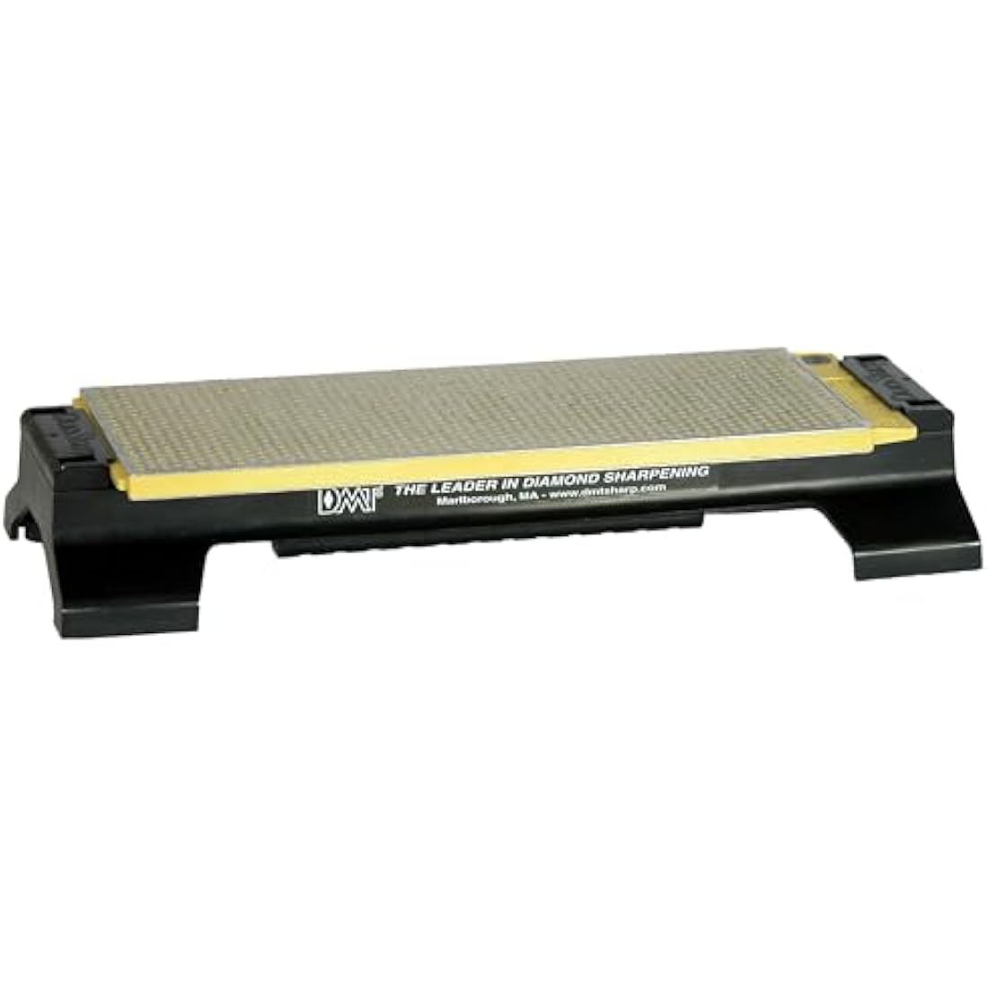 DMT W250CX-WB 10-Inch Coarse/Extra-Coarse DuoSharp Bench Stone with Base - Black