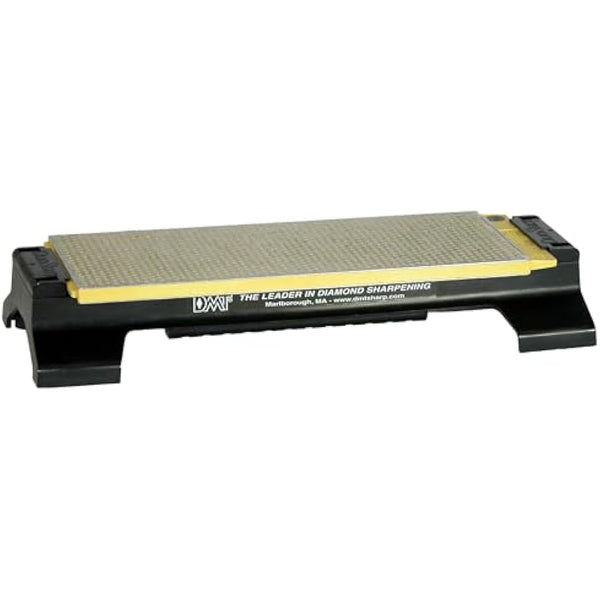 DMT W250CX-WB 10-Inch Coarse/Extra-Coarse DuoSharp Bench Stone with Base - Black