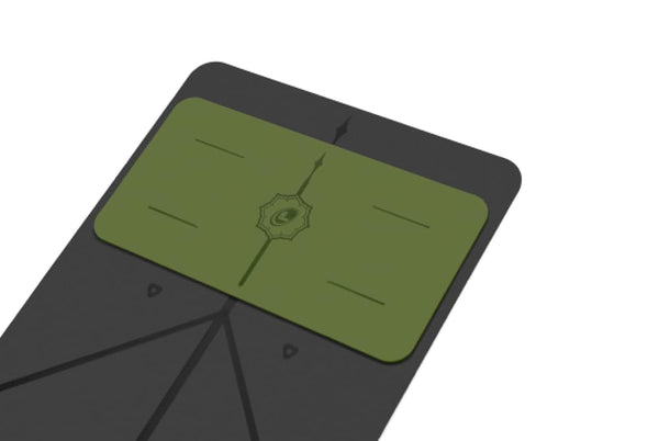 Liforme Yoga Pad - Patented Alignment System, Warrior-like Grip, Non-slip, Eco-friendly and biodegradable, 4.2mm thick pad for knee, elbow and hand