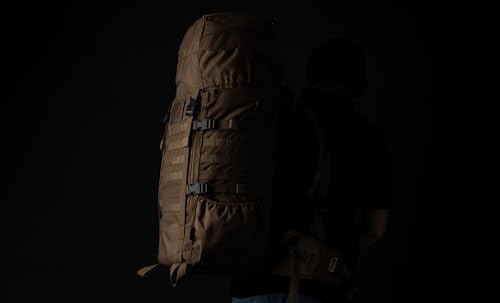 BACKFERRY 75L Tactical Backpack with Internal Frame, MOLLE, and Hydration System for Camping,Hunting,Backpacking,Hiking and Wild Adventure