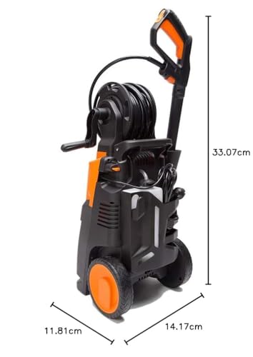 Yard Force High-Pressure Washer 2000W / max 145 Bar/max Flow Rate 450L/H - Special GREEN edition- EW U15