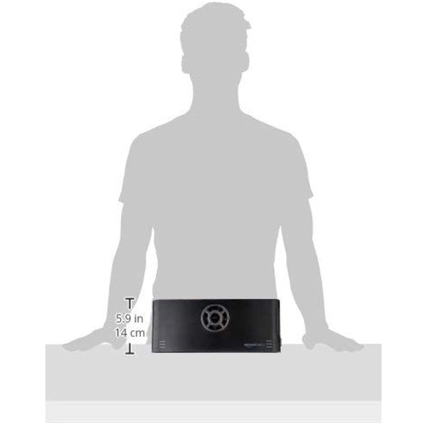 Amazon Basics Vacuum Sealer Machine for Sous Vide Cooking, 30cm Seam with 10 Bags for Preserving Meat, Fish, Fruits, and Vegetables, Black