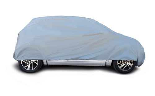 Maypole Breathable Full Cover for Large Cars Water Resistant, Grey