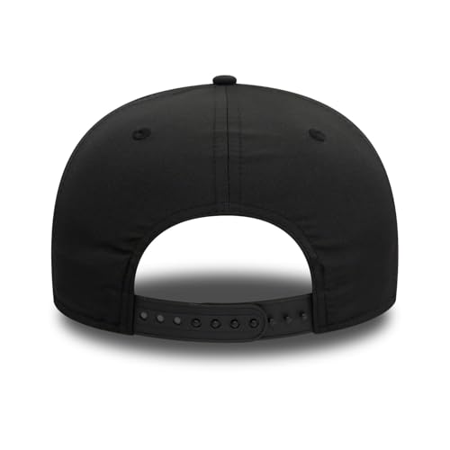 New Era Adult's 9Fifty Crinkle AOP Ducati Motor Logo Baseball Cap Hat Black