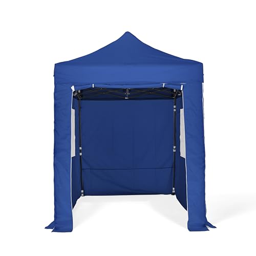 All Seasons Gazebos | 3x2m Pop Up Gazebo with 4 Side Walls & Accessory Pack | Heavy Duty, Fully Waterproof, High Grade Materials (Navy)
