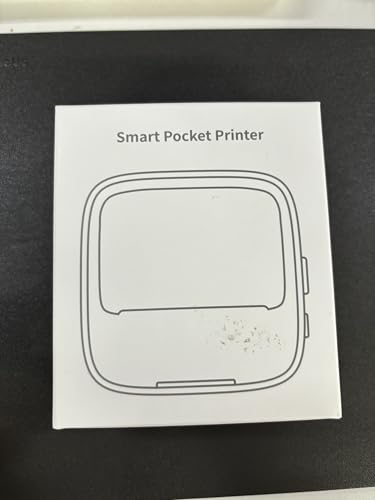 iDPRT Mini Portable Sticker Thermal Printer for Study Notes Pictures DIY Labels, Study Notes, Photos