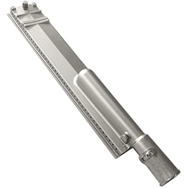 GRILLJOB 4 Pack Heavy Duty Cast Stainless Steel Grill Burner for Bull, Grill Replacement Parts for Bull, Cal Flame, Lion, Blaze, Turbo, Beefeater, Thermos, Char Broil, Jenn Air, Nexgrill