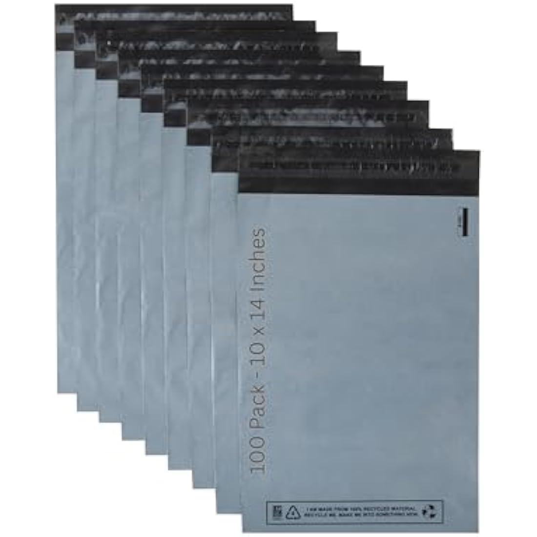 DVIVA 100pcs Postage bags for clothes |10"x14" Waterproof and Tear-Proof Mailing Bags | Large Parcel Bags for Delivery, Shipping & Packages