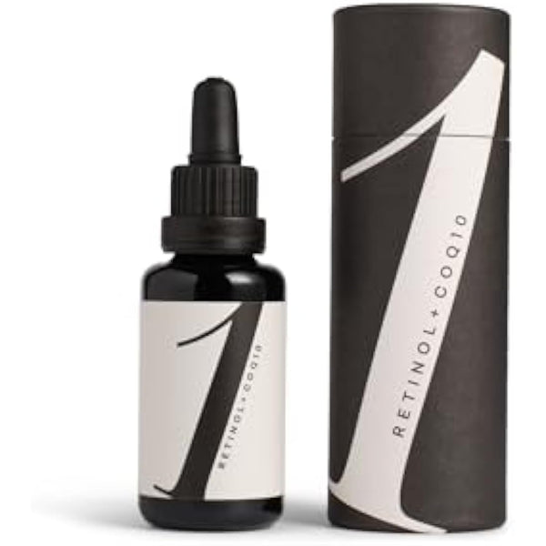 House of Serums No.1 | Premium Retinol Serum 0.3% for Face with 1% Coenzyme Q10 30ml | Anti-Aging Night Skincare Serum | Fights Wrinkles + Blemishes | For Women and Men