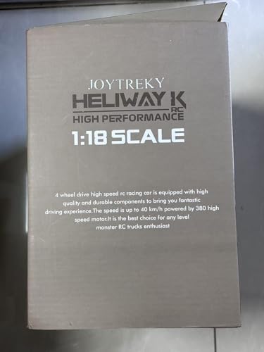 JOYTREKY Remote Control Cars 1:18 Scale High Speed RC Car 40KM/H 4WD Off-Road RC Cars For Adults 2.4GHz Gift for Boys Adults 2 Batteries Included