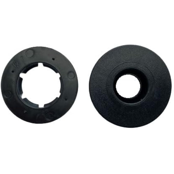 FSW - Car Floor Mats - Fits Peugeot 3008 2009-2016 - Black Carpet - Anti Slip Mat - Non Slip Car Floor Mat, Fitted With Clips & Granulated Backing - 3 Pc Floor Mat