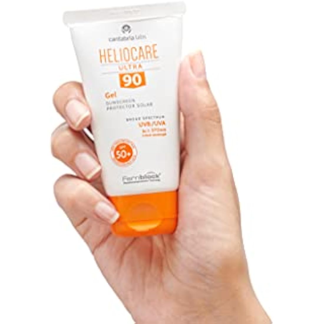 Heliocare Ultra Gel SPF 90 50ml / Gel Face Sunscreen / Daily Uva and Uvb Anti-Ageing Sun Block / Combination, Oily & Normal Skin/ Matte Finish