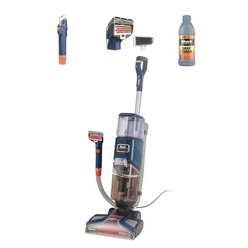 Shark CarpetXpert HairPro Pet Carpet Cleaner with Anti-Clog, Anti-Clump, Anti-Tangle, Removes Stains & Odours from Carpets & Rugs, Includes Deep Clean Pet Formula, 1000W, EX220UK