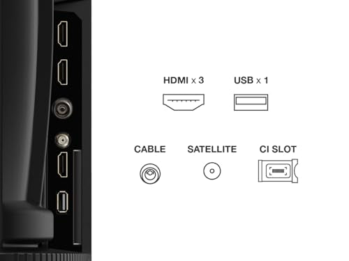 TCL 32SF540K 32-inch FHD Smart Television - HDR & HLG-Dolby Audio-DTS Virtual X/DTS-HD-Metal Bezel-less-Dual-band Wifi 5-with Fire OS 7 system