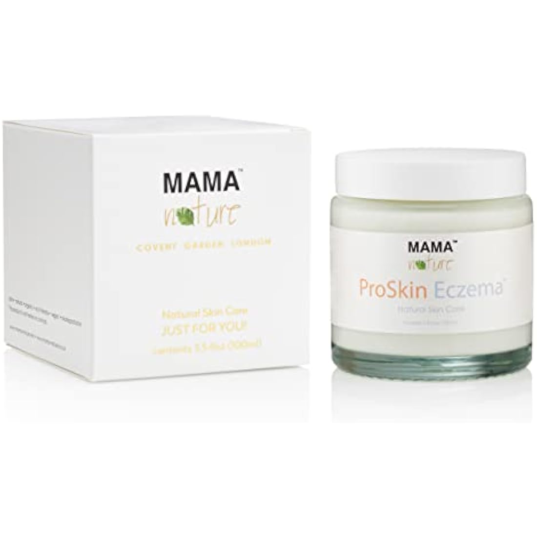 Eczema Relief Natural Skin Cream - Mama Nature ProSkin Lotion - Natural Treatment. For Dermatitis & Dry Skin. Face, Hands and Body - 3.5 fl oz/100 ml
