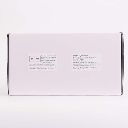 Qnoavve Bluetooth App Control LED Sign, 14.6"x3.6" Devil Eyes Car Lights, Flexible USB 5V LED Car Sign, Programmable Customizable Display Panel, Scrolling Message Board for Store Bar Hotel Party