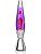 MATHMOS Astro Baby Lava Lamp Silver | Made in Britain Since 1964 | Violet & Red Lava Lamps | Unique Lava Lamp Formula | Made to The Highest Safety Standards