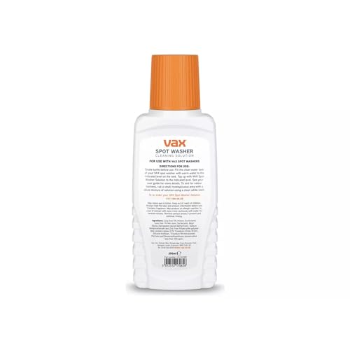 Vax CDCW-CSXA SpotWash Duo Spot Cleaner, Car, Upholstery, Sofa Carpet Cleaning Machine, Included Pet Tool & Solution Removes Spills & Stains, Portable and Compact Design, 1 Liter, Grey/Blue