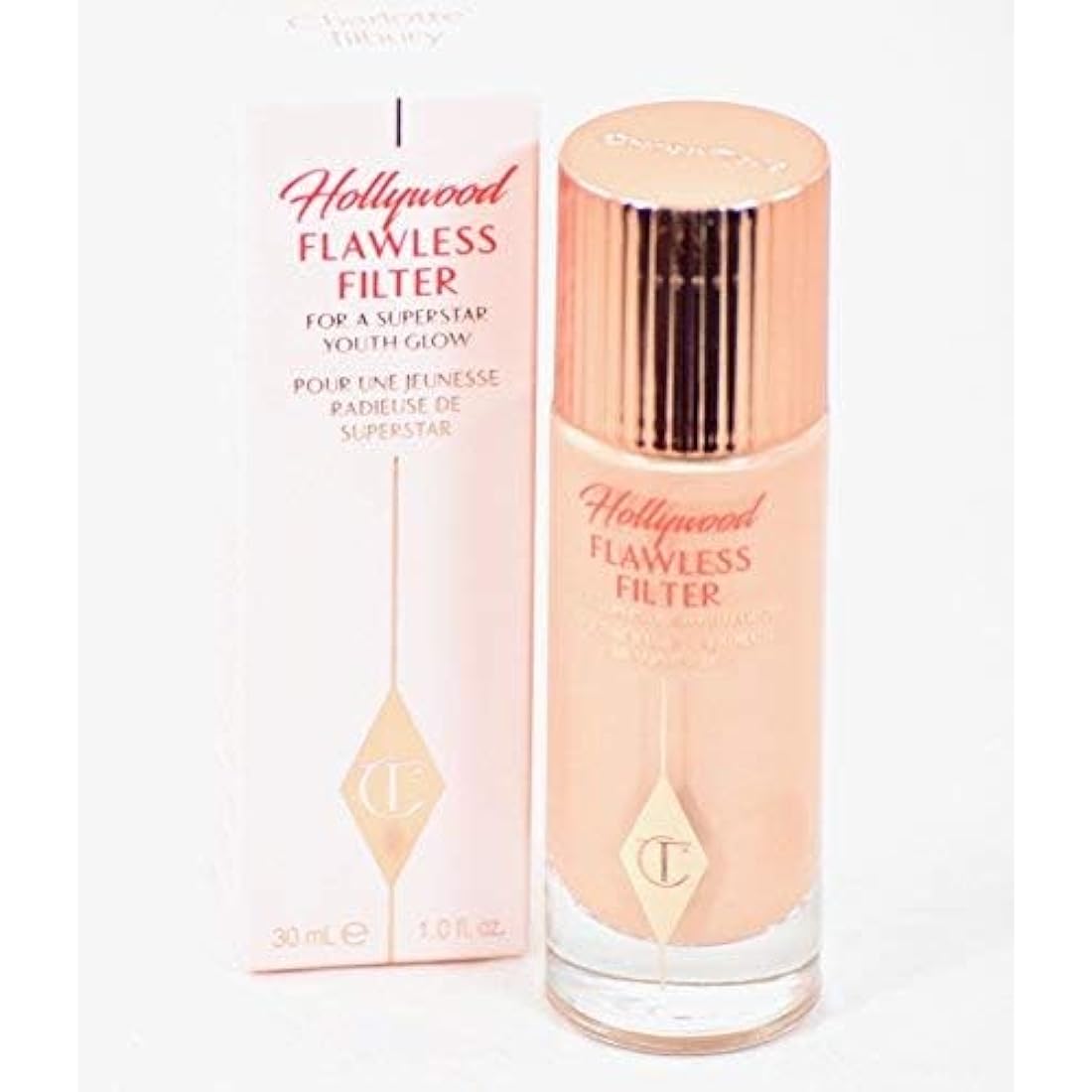 Hollywood Flawless Filter Foundation by Charlotte Tilbury 03 Light Medium 30ml