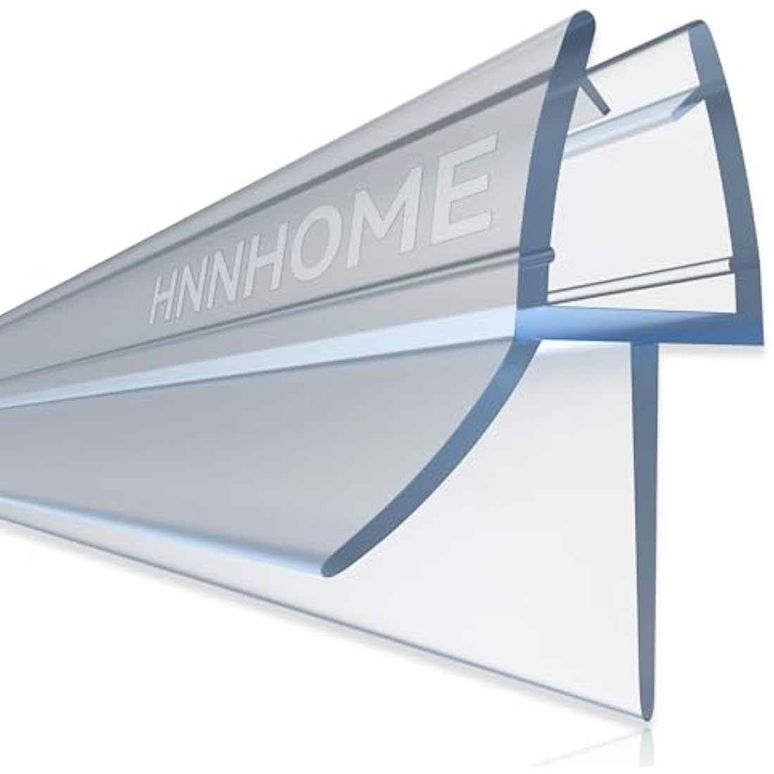 HNNHOME Clear Bath Shower Screen Door Seal Strip for 4-6mm Glass Up to 18mm Gap (Straight)