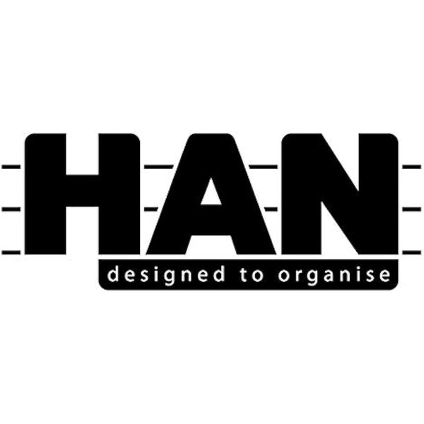 HAN 9250-11, MONITOR stand. Expert monitor stand with 1 drawer, stable, stylish and stackable, grey