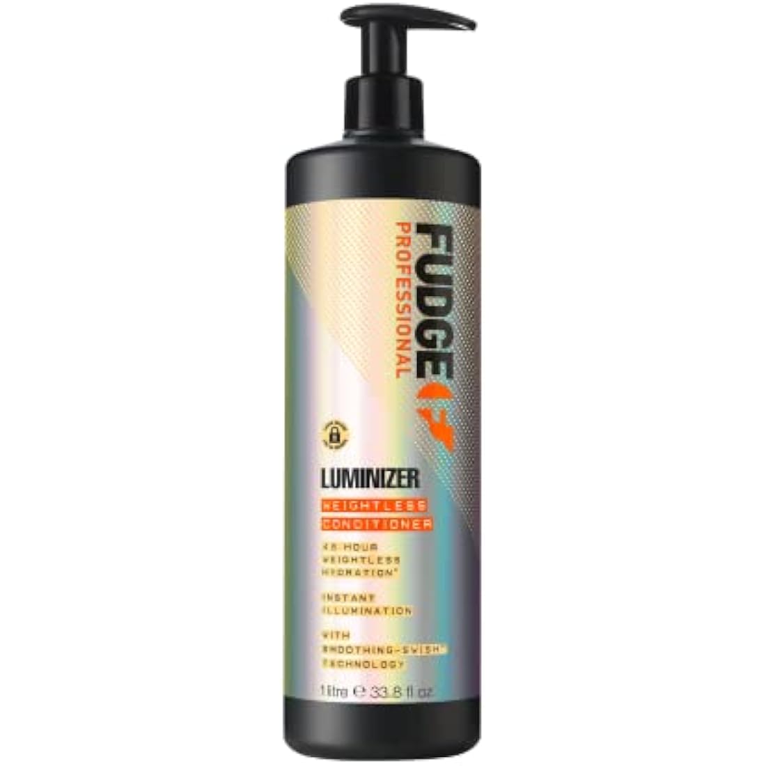 Fudge Professional Luminizer Conditioner, Bulk Size, 85 Percent Stronger Hair, for Frizzy Hair, Illuminating and Smoothing, 1 Litre