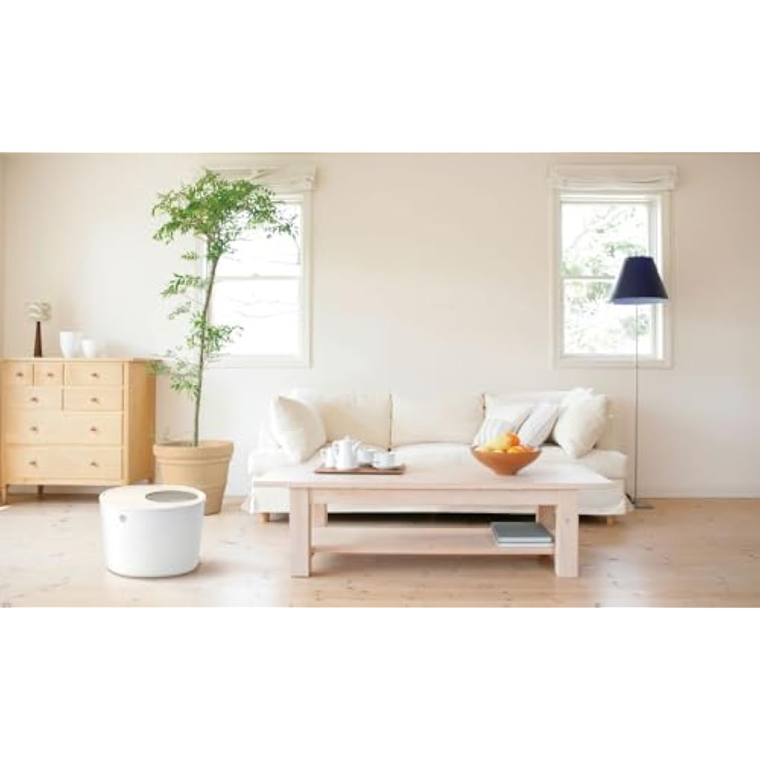 Iris Ohyama Cat Litter Box with Scoop, Up to 7kg, Beige, Top Entry, Cat Litter Tray, Enclosed, For Kitten, High Sided, Hooded, Large, Jumbo, BPA Free, Deep, Easy to Clean, PUNT-530