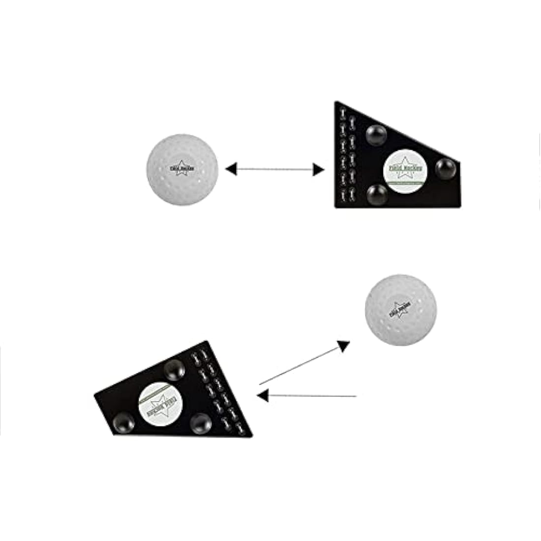 Field Hockey Star Passing Training Aid - REBOUNDER