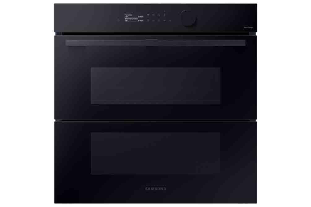 Samsung Series 4 Dual Cook Flex Smart Oven with Pyrolytic Cleaning, Colour: Stainless Steel, NV7B45305AS