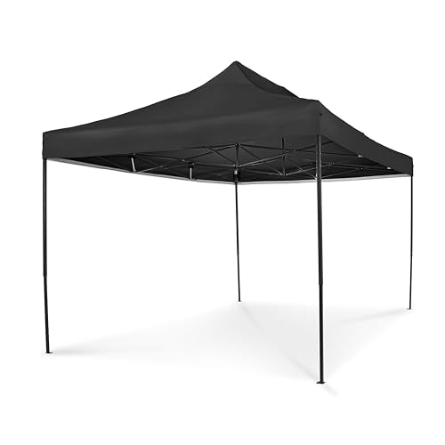 All Seasons Gazebos 3x4.5 Fully Waterproof Pop up Gazebo With Accessories - Metallic Grey