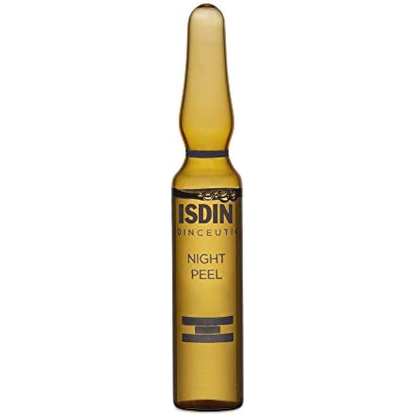 Isdin ceutics Night Peel | Exfoliating Facial Night Peel Promoting Cell Turnover | Single Dose 30 X 2ml