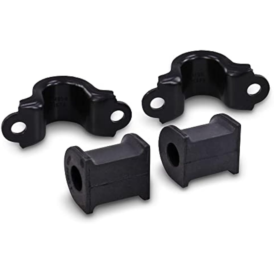 febi bilstein 44860 Anti Roll Bar Bush Kit with brackets and screws, pack of one, black