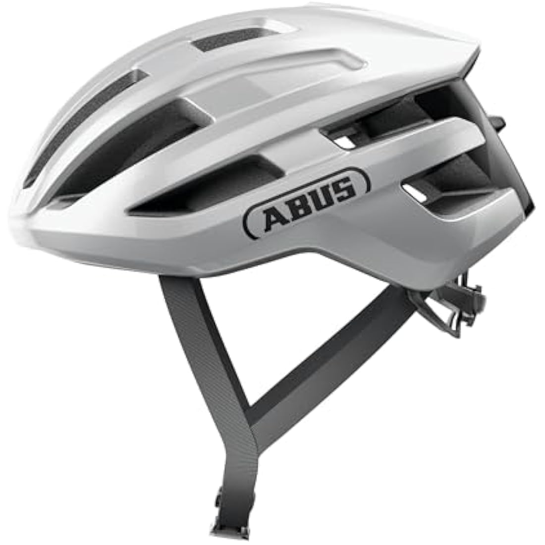 ABUS PowerDome road bike helmet - lightweight bike helmet with clever ventilation system and aerodynamic profile - Made in Italy - for men and women