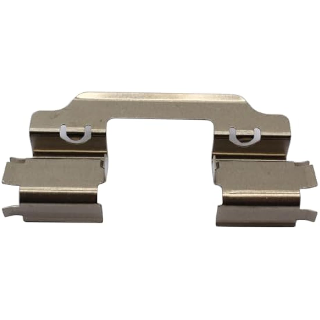 2 SET SHLPDFM Front Brake Pad Fitting Kit Anti-rattle Clip Pad Shims LX0405, 109-1648, MBA1648, KIT1035 Fits for Renault Clio Mk3 2005-2012