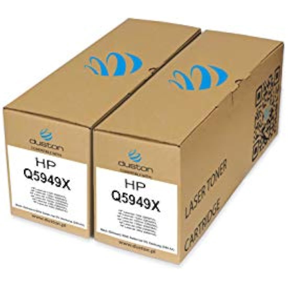 duston 2x Q5949X, 49X Black Toner Compatible with HP Laserjet 1320 1320 N 1320 NW 1320 TN 3390 3392