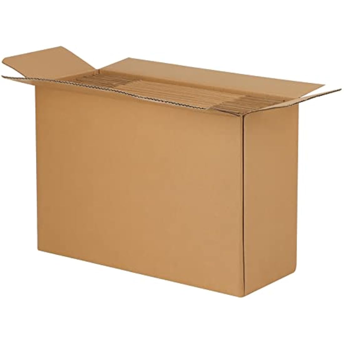 HORLIMER 25 Pack Shipping Boxes, 15.2x10.2x7.6cm(6x4x3 inches) Corrugated Cardboard Mailing Box, Brown