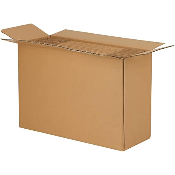 HORLIMER 25 Pack Shipping Boxes, 15.2x10.2x7.6cm(6x4x3 inches) Corrugated Cardboard Mailing Box, Brown