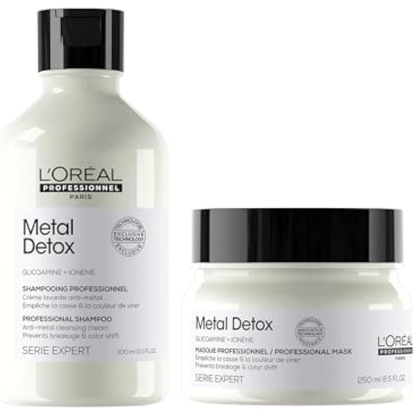 L'Oreal Professionnel Serie Expert DUO Metal Detox Shampoo 300ml and Mask 250ml