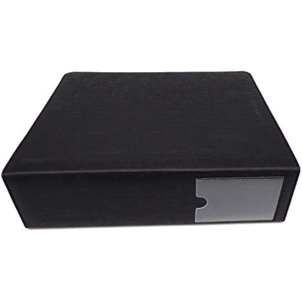 docsmagic.de 3-Ring Premium Album Black + 50 18-Pocket Sideloading Pages - PKM - YGO - MTG