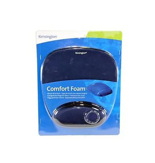 Kensington Keyboard Wrist Rest - Ergonomic duo gel wrist rest, compatible with full length / gaming keyboards for comfort when at computer, laptop, office, PC, home - Red/Black (62398 )