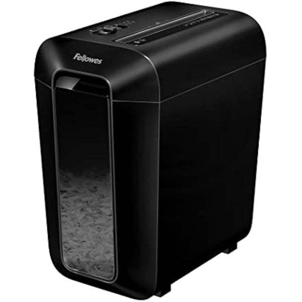 Fellowes LX65 Cross Cut Paper Shredder, Shreds 10 Sheets into 4x40mm Particles, For Home or Home Office