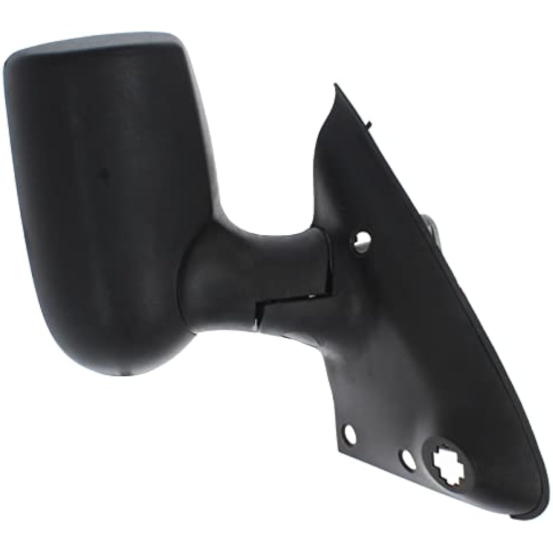 XYZ Parts Electric Short Arm Wing Door Mirror With Heated Glass And Black Cover Compatible with Ford Transit Mk7 Van 2006-2014 Drivers Side Right Hand Replacement