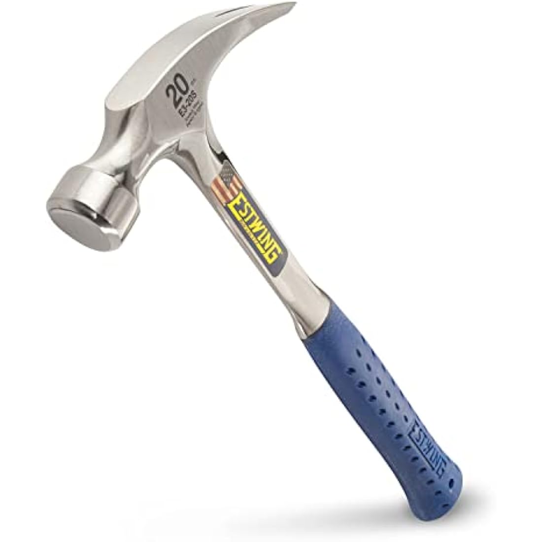 Estwing E3-20S 14-217 20-Ounce Ripping Hammer, Smooth Face, Silver, 20 oz