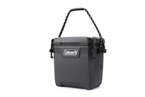 Coleman Convoy Heavy-Duty Insulated Hard Cooler with handles| large capacity| Keeps Ice for up to 5 Days| Full foam insulation| Large Durable Portable Cool Ice Box for Rugged Outdoor Use & Jobsites