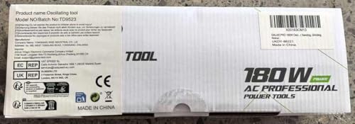 GALAX PRO Oscillating Tool, 400W Multifunction Tool,6 Variable Speed - Oscillating Vibration Angle 4 Degrees,Quick Change System with 30 PCS Accessories for Cutting, Sanding and Grinding