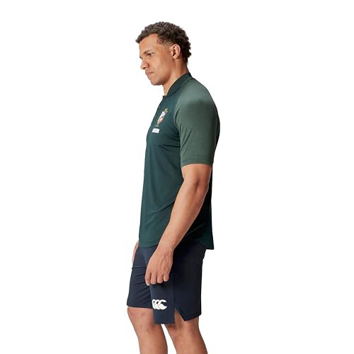 Canterbury Men's British & Irish Lions Polo Shirt | Breathable | Moisture Wicking | Official British & Irish Lions Licensed Product Polo Shirt